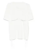 HAMZA Riri bra-overlayer T-shirt - White