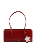 Marc Jacobs flower-embellished leather tote bag - Red