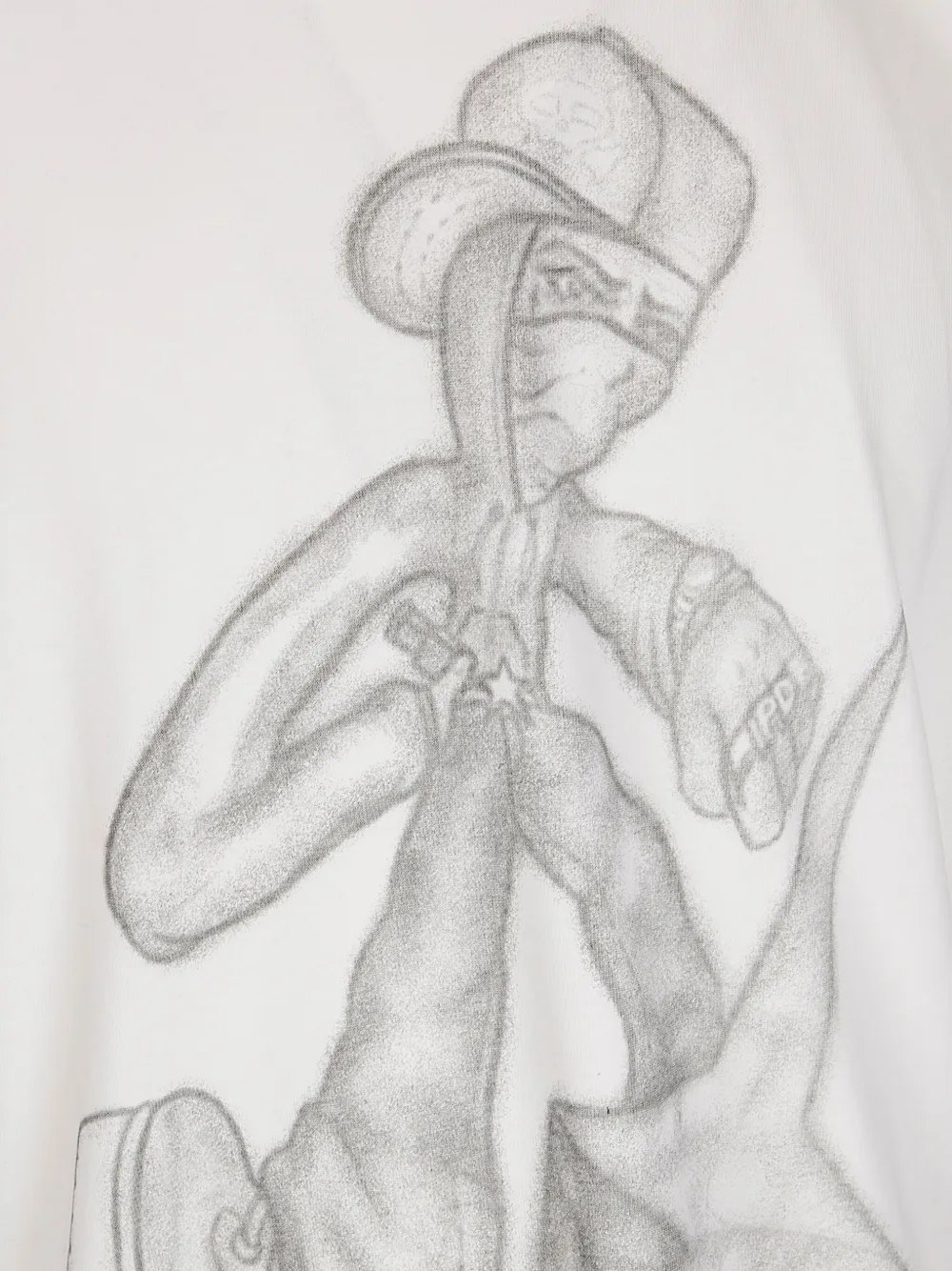 Pdf Graphic-print T-shirt In White