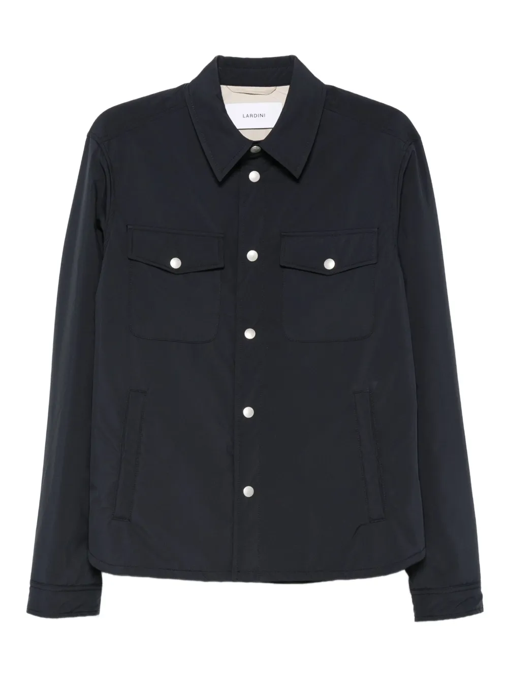 Lardini Jack met klepzak en knoopsluiting Blauw