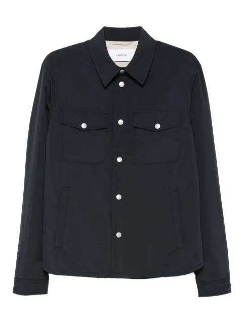 Lardini button-fastening flap-pocket jacket