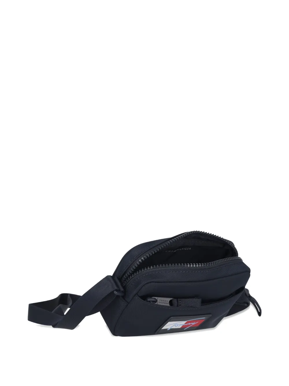 Tommy Hilfiger Junior Schoudertas met logoplakkaat Blauw