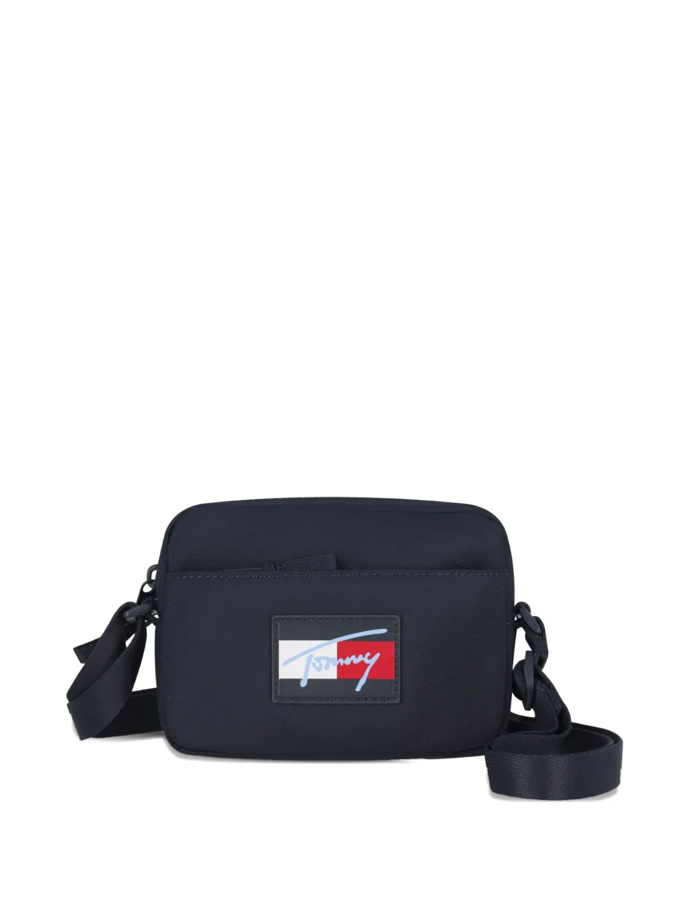 Tommy Hilfiger Junior Schoudertas met logoplakkaat Blauw
