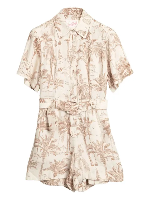 MC2 Saint Barth belted jumpsuit
