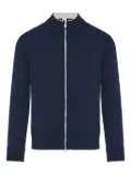 Eleventy zip-up cardigan - Blue