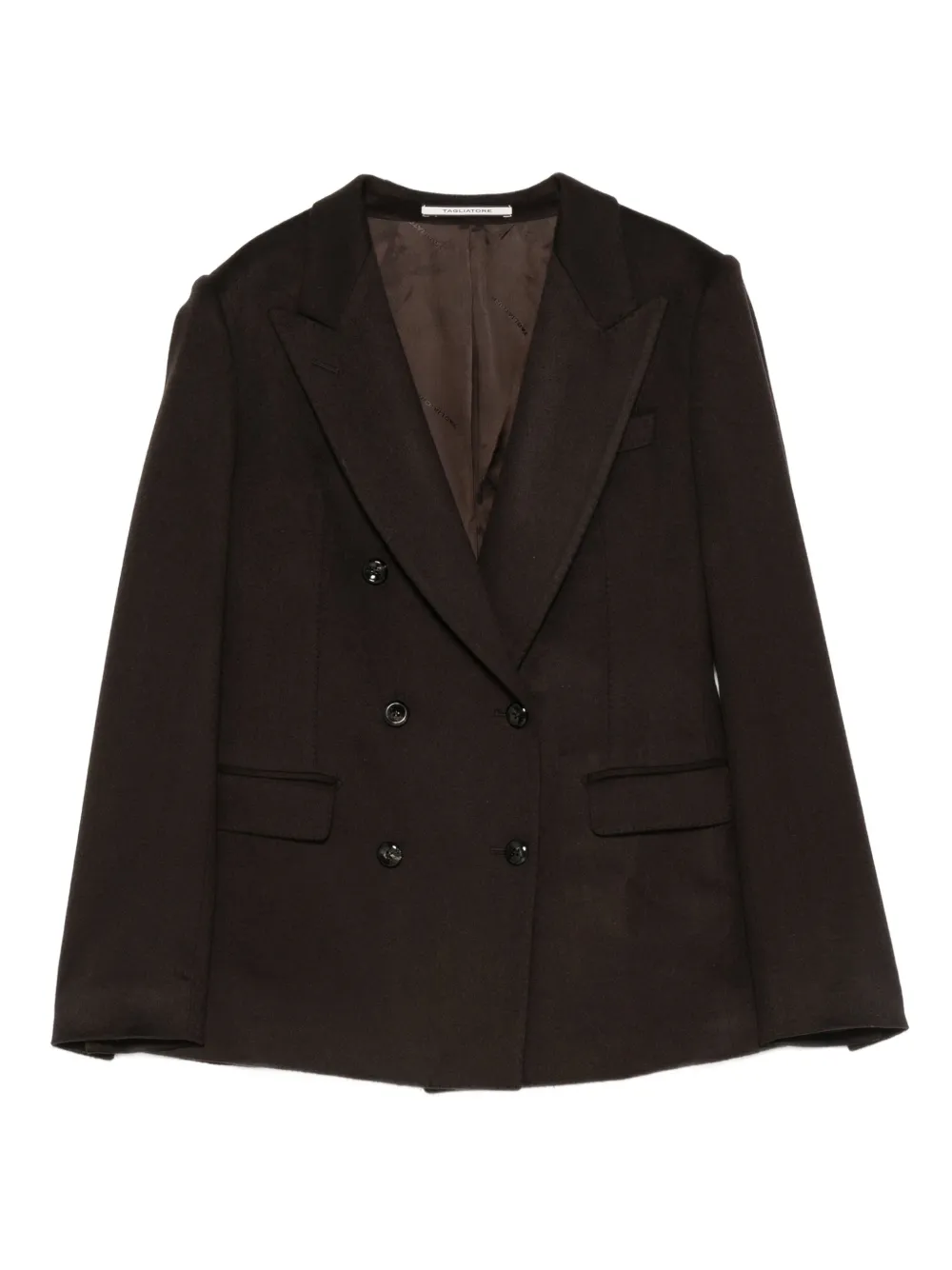 Tagliatore Blazer met dubbele rij knopen Bruin