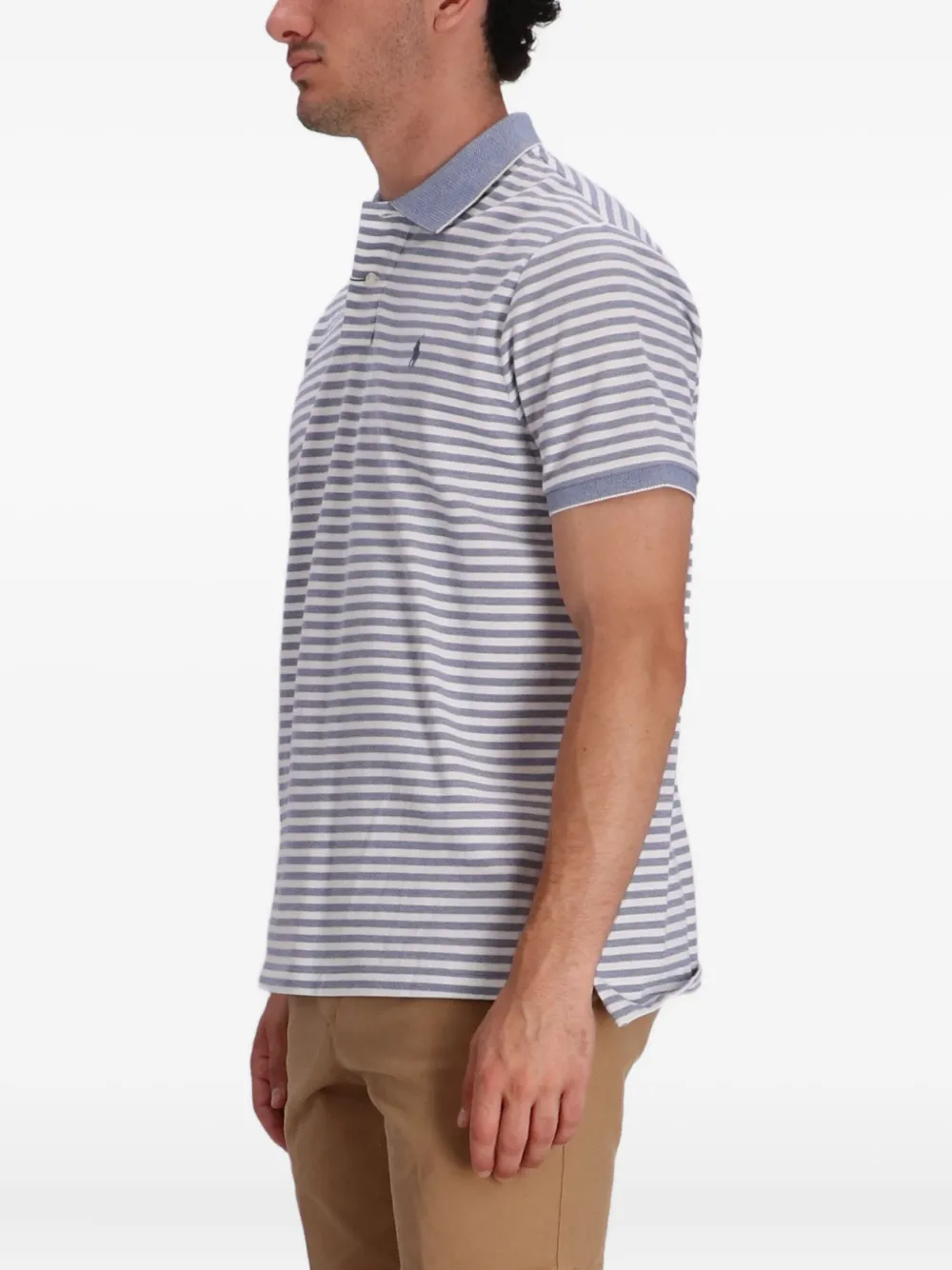 Polo Ralph Lauren Gestreept poloshirt Blauw