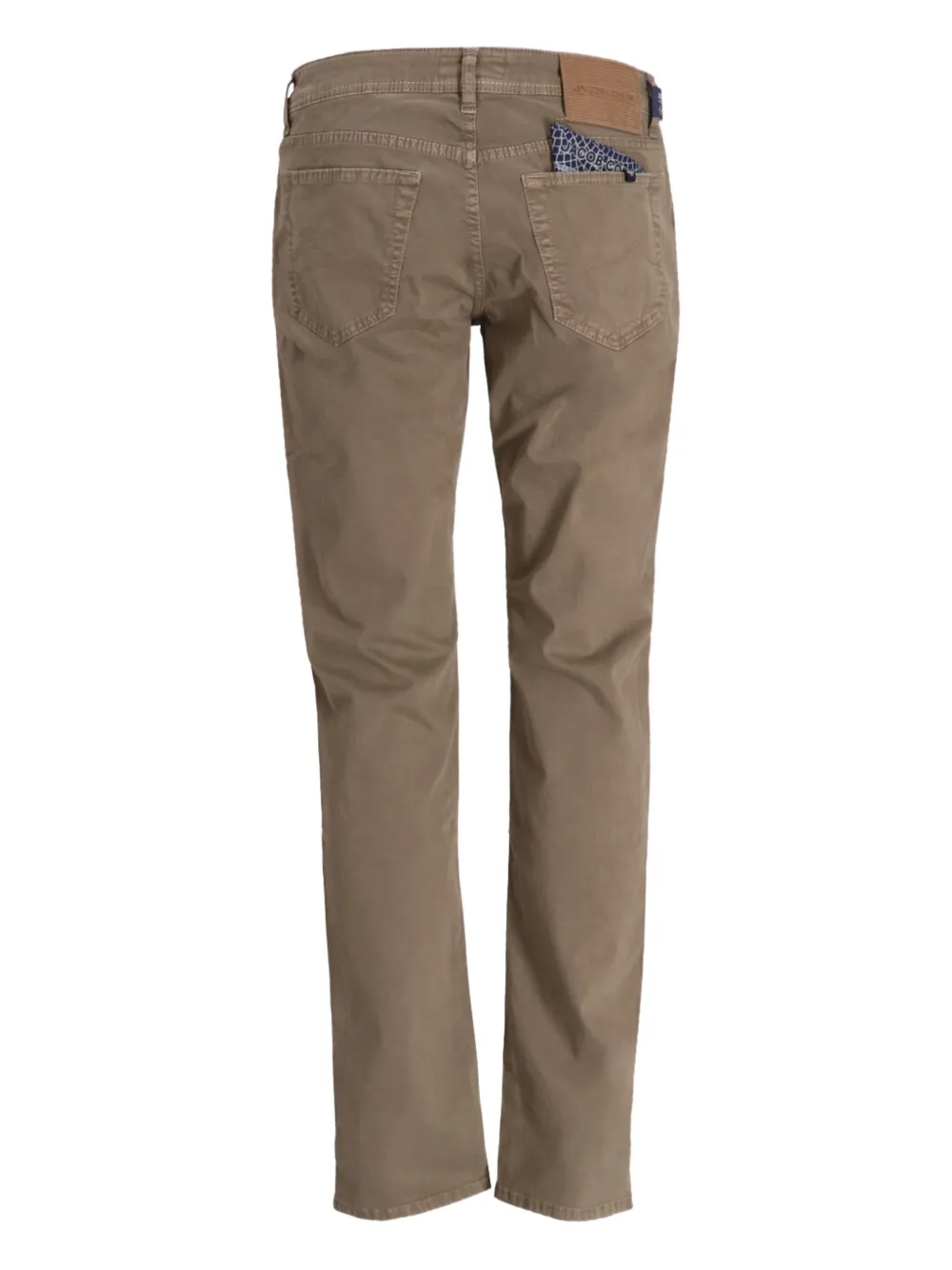 Jacob Cohen Cotton Trousers In Brown