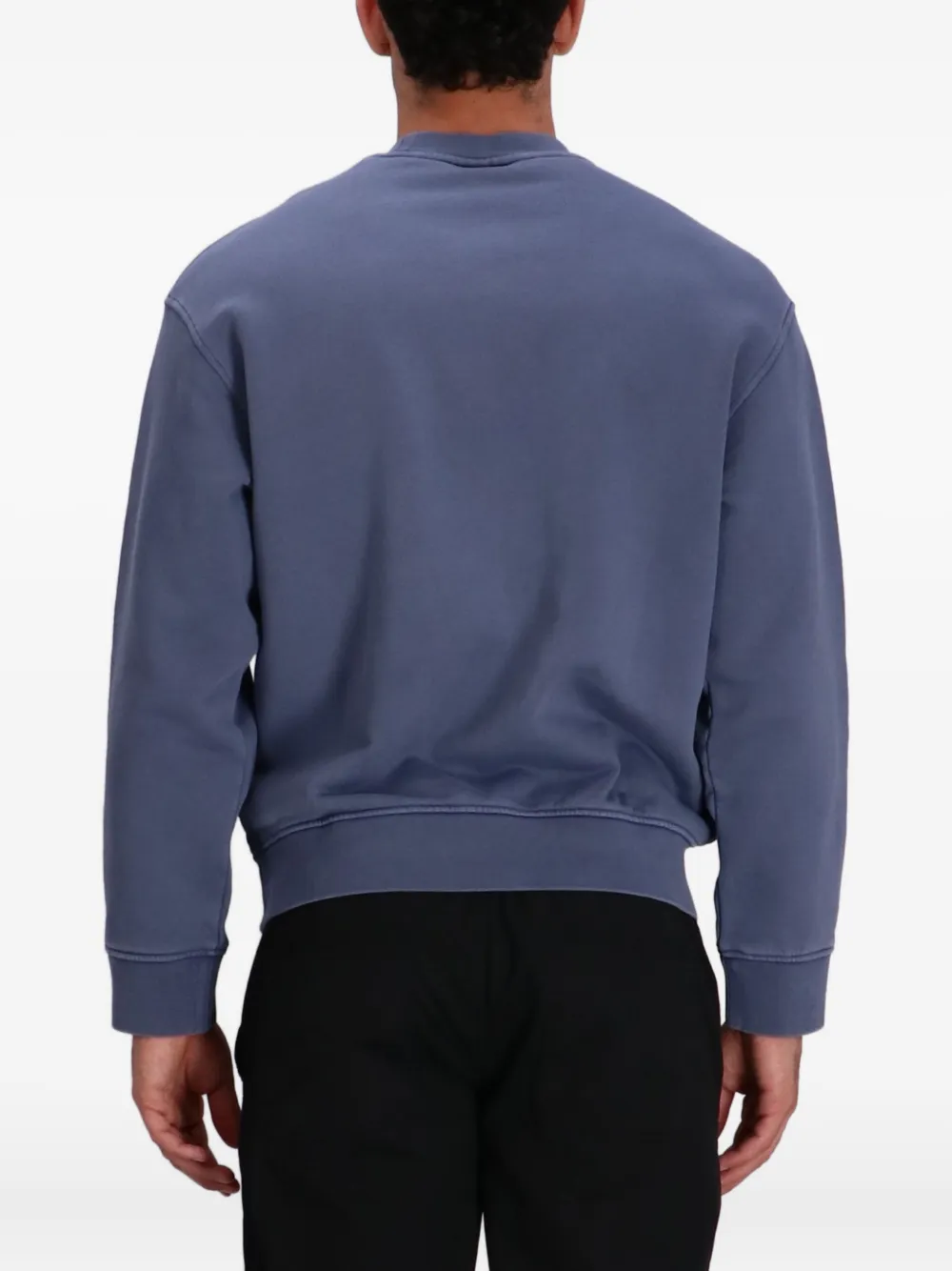 Emporio Armani Sweater met opgestikte zakken Blauw