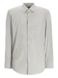 BOSS geometric-print shirt - Grey