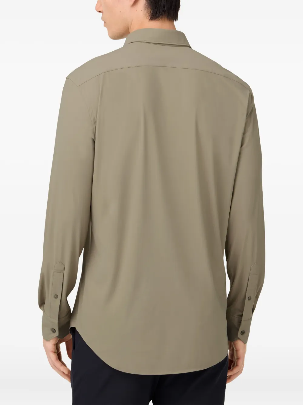 Boggi Milano Button-up overhemd Beige