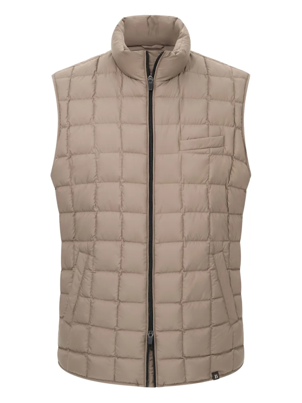 Boggi Milano quilted goose-down gilet | Neutrals | Image 1
