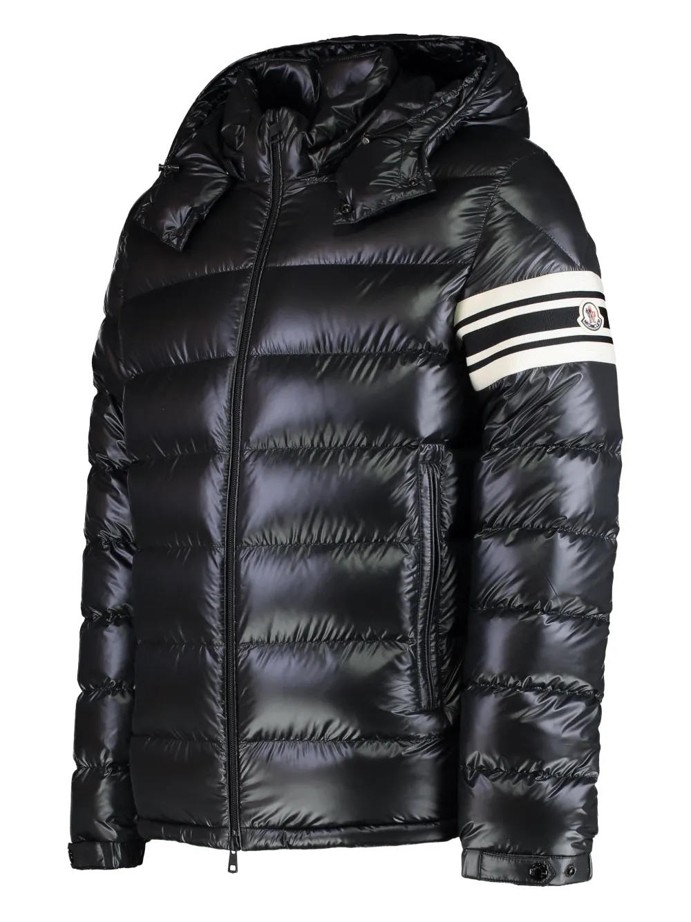 Moncler Donsjack met capuchon 999 BLACK