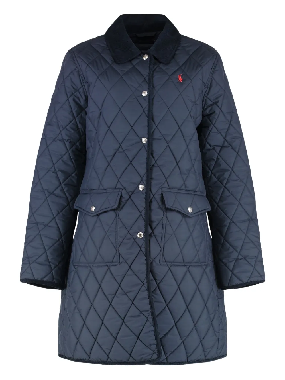 Polo Ralph Lauren quilted padded coat Blauw