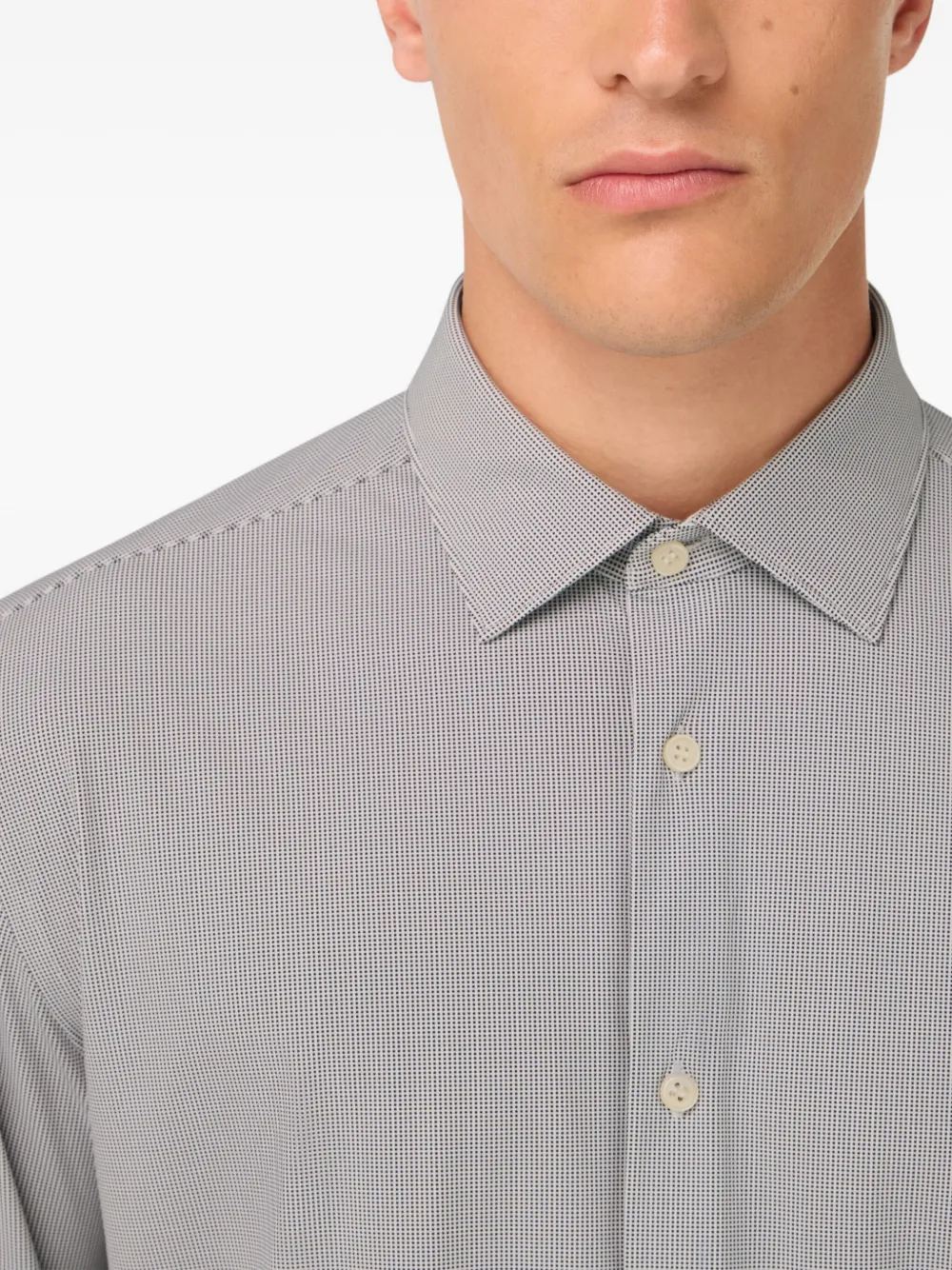 Boggi Milano Button-up overhemd Blauw