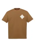 MCM logo-patch T-shirt - Brown