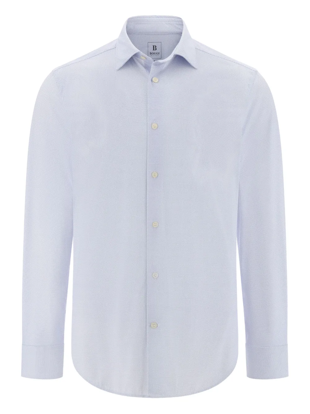 Boggi Milano Overhemd met lange mouwen Blauw