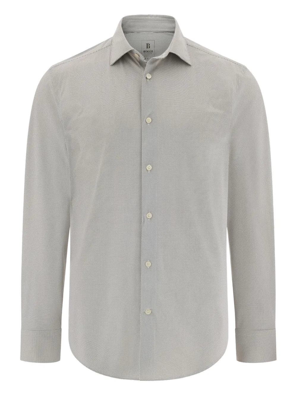 Boggi Milano Button-up overhemd Bruin