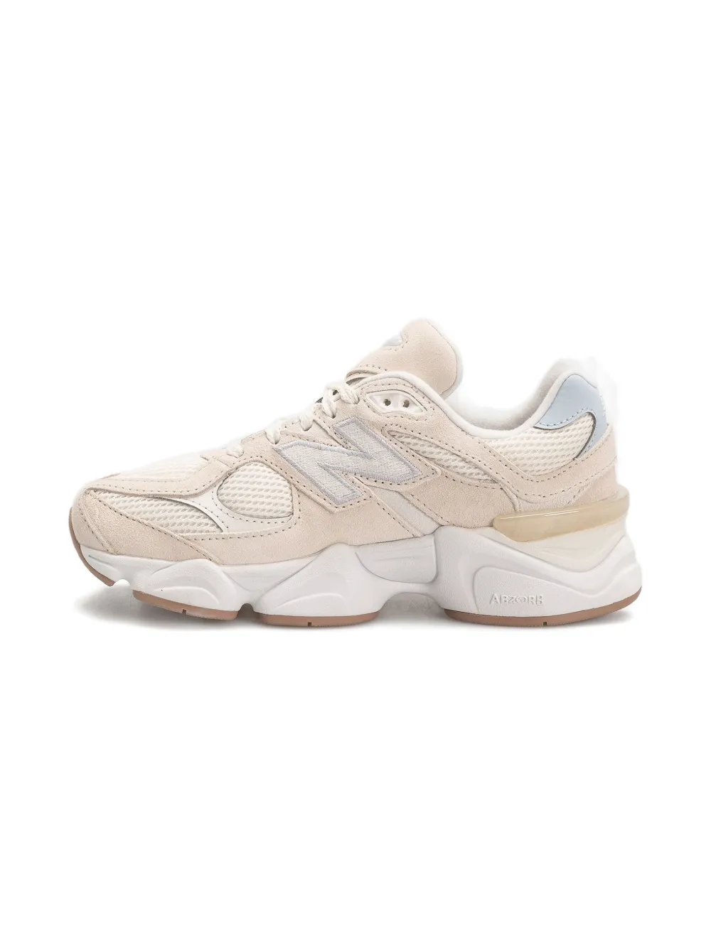 New Balance Kids 9060 mesh sneakers Roze