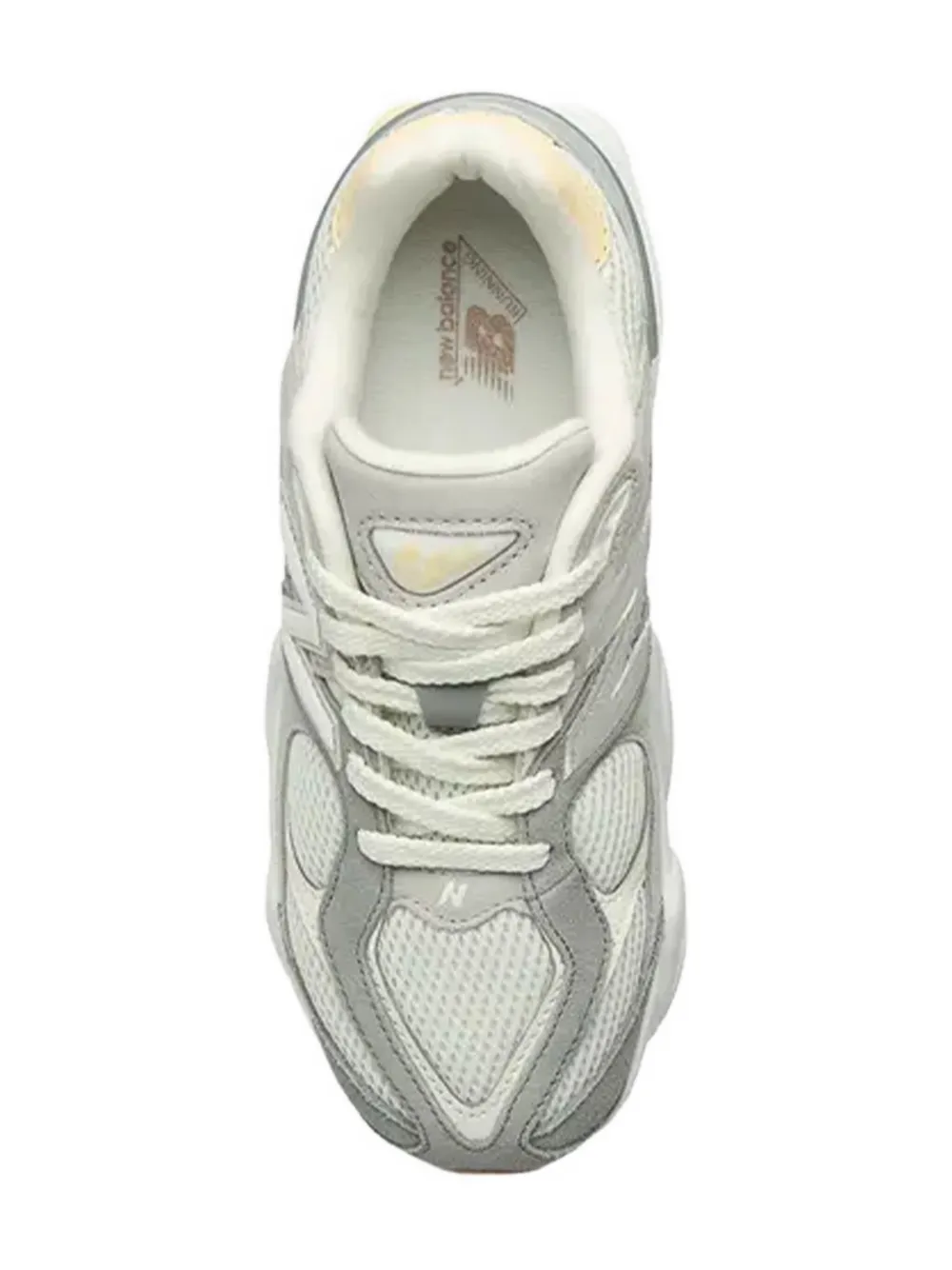 New Balance Kids lace-up mesh sneakers Grey
