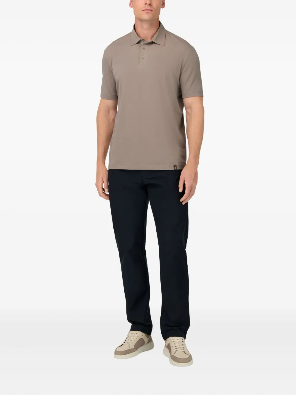 Boggi Milano B-Tech jeans met vijf zakken - Blauw