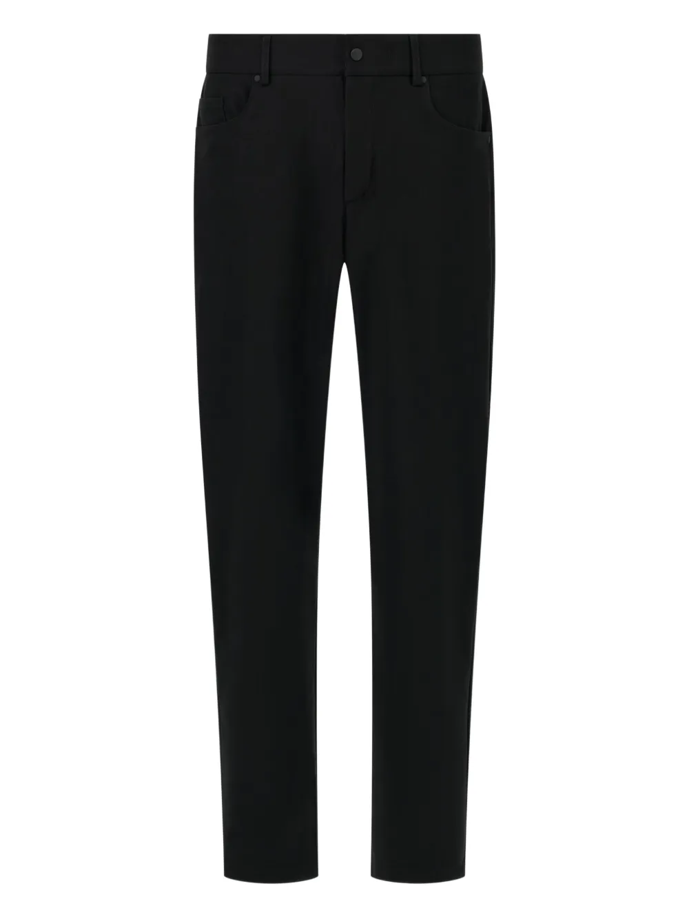 Boggi Milano B-Tech five-pocket jeans | Black | Image 1