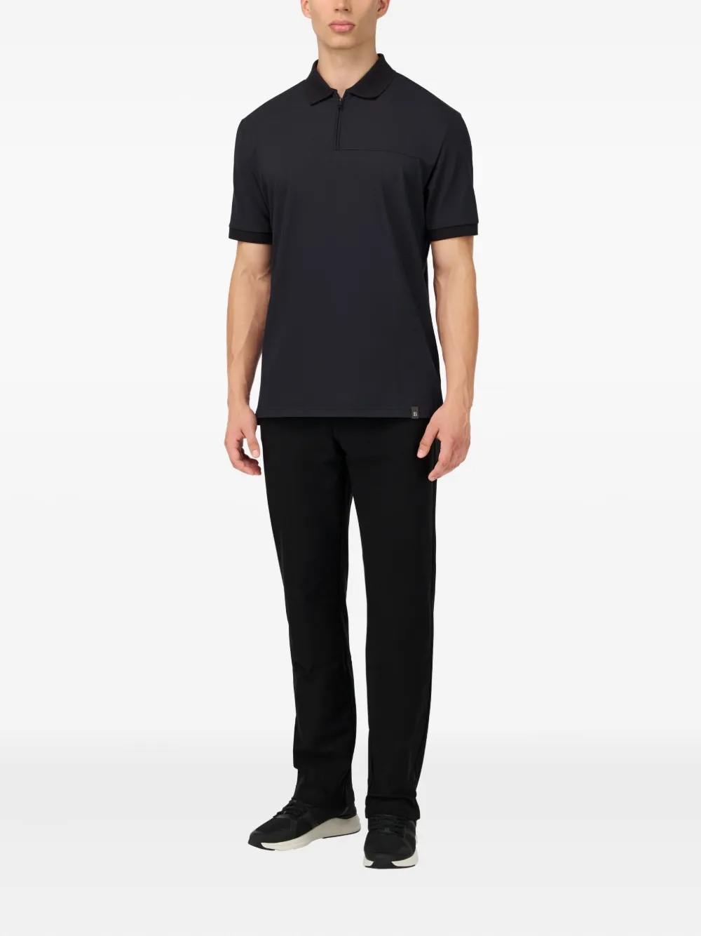 Boggi Milano B-Tech jeans met vijf zakken - Zwart