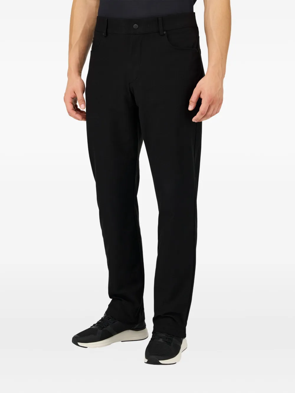 Boggi Milano B-Tech jeans met vijf zakken Zwart