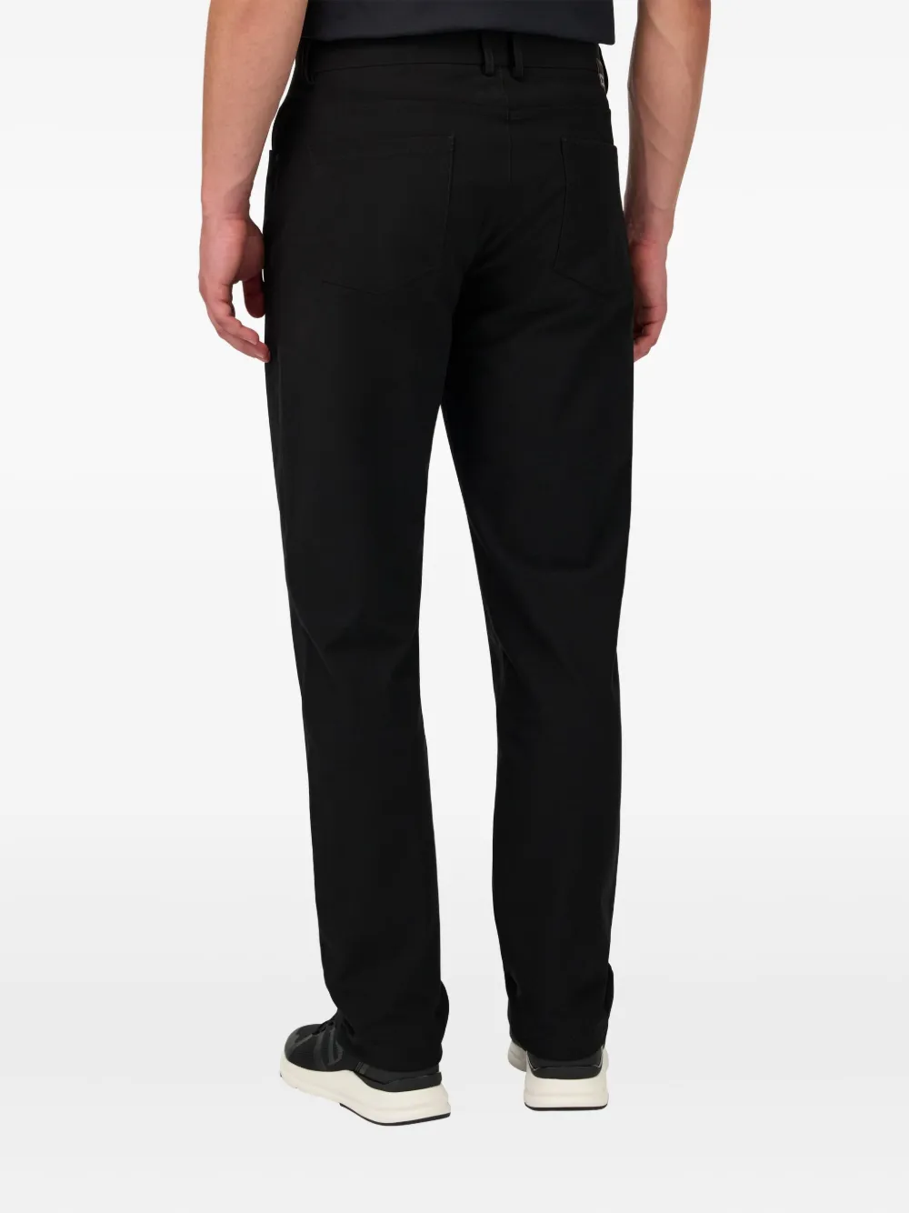 Boggi Milano B-Tech jeans met vijf zakken Zwart
