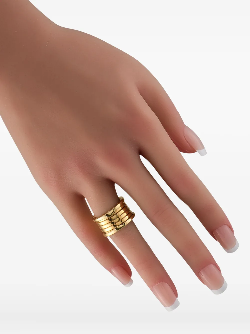 Bvlgari Pre-Owned 18K yellow gold B.zero1 ring | Image 2