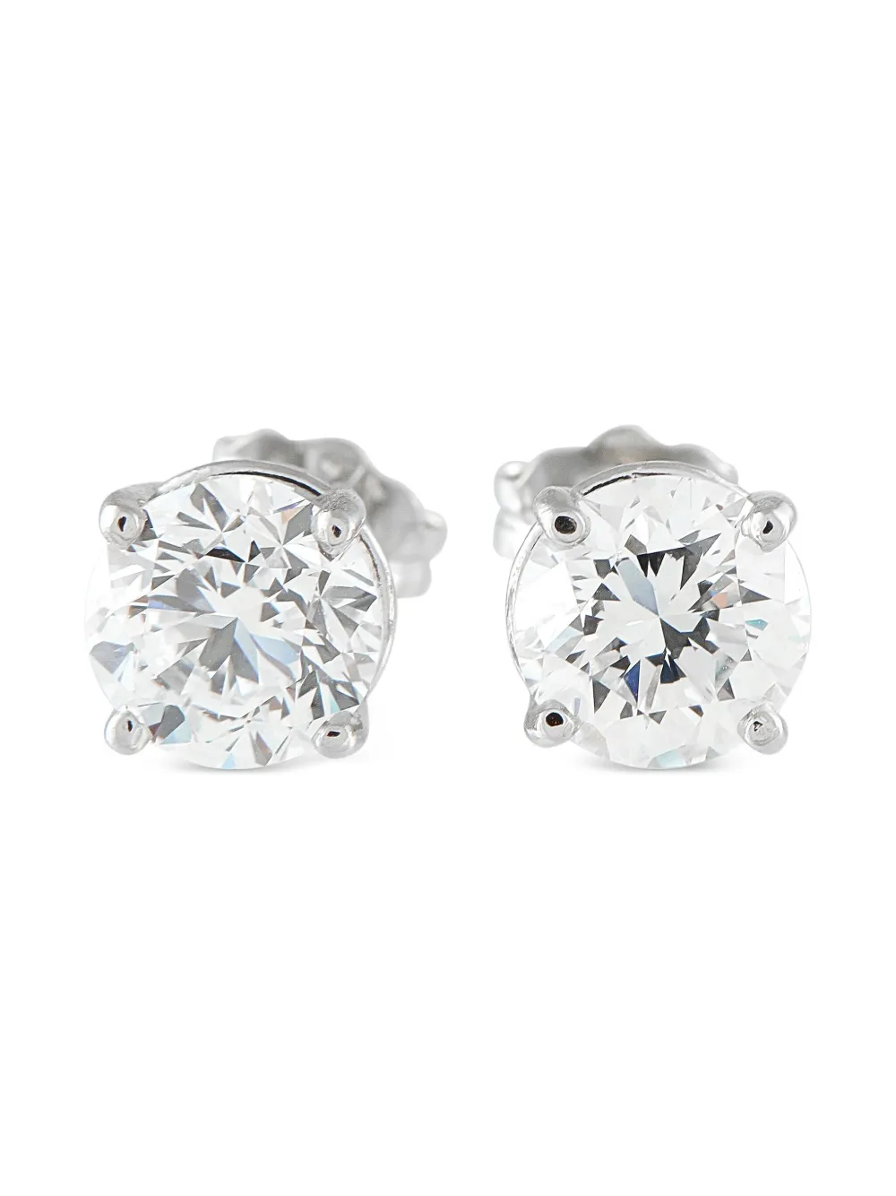 LB Exclusive ダイヤモンド ピアス プラチナ - シルバートーン LB Exclusive ダイヤモンド ピアス プラチナ - シルバートーン