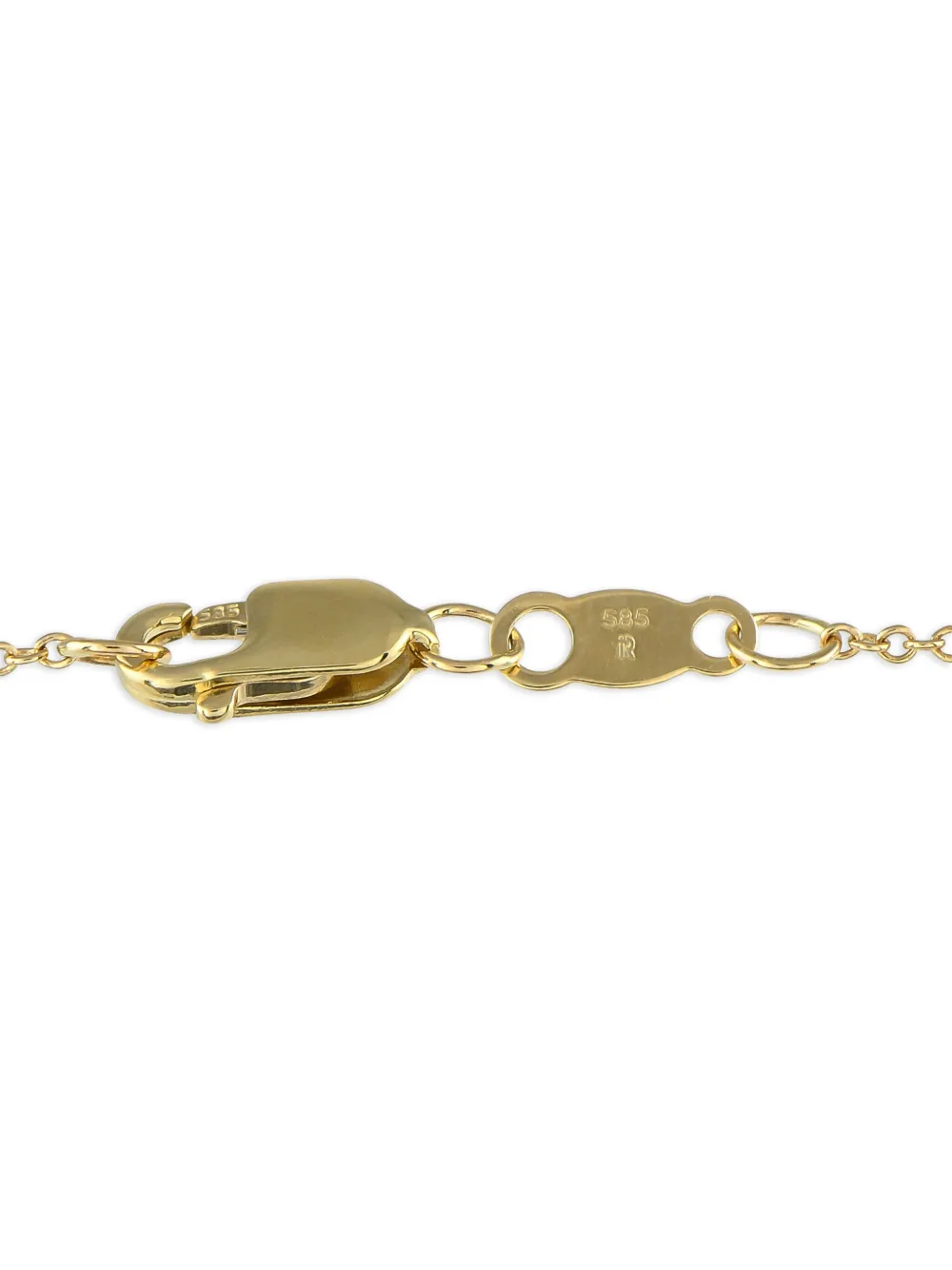 Hamsa 14k Gold Diamond Necklace
