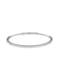 LB Exclusive 14K white gold diamond bangle bracelet - Silver