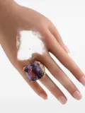 Pasquale Bruni 18K yellow gold diamond and amethyst ring