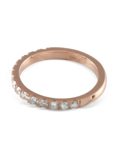 LB Exclusive 18K rose gold diamond ring