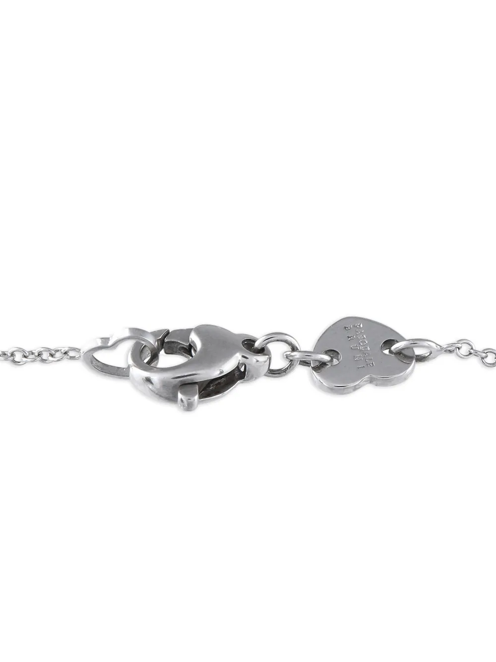 Pre-owned Pasquale Bruni 18kt White Gold Diamond Necklace In Silver