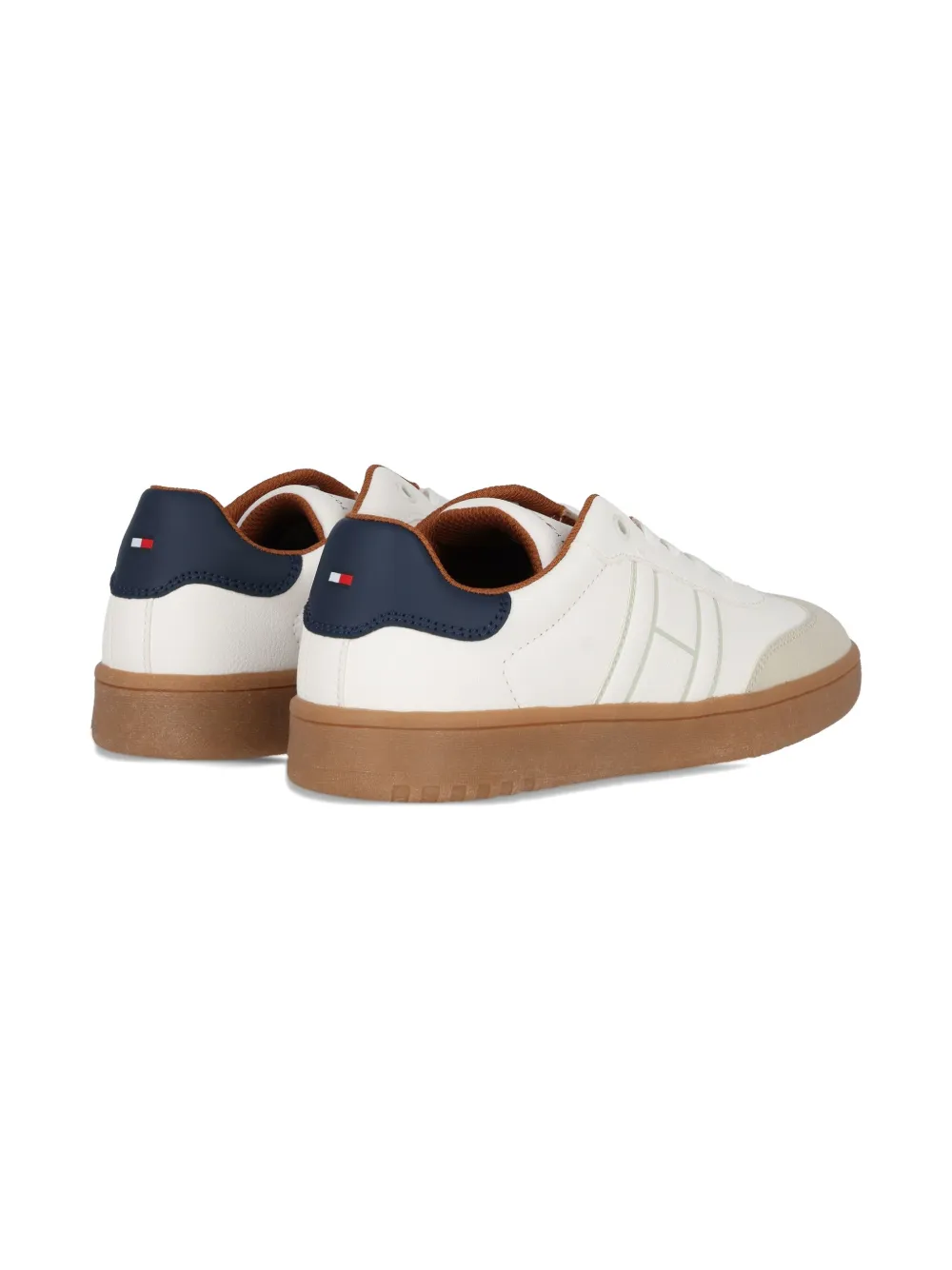 Tommy Hilfiger Junior Logo-detail Trainers In White
