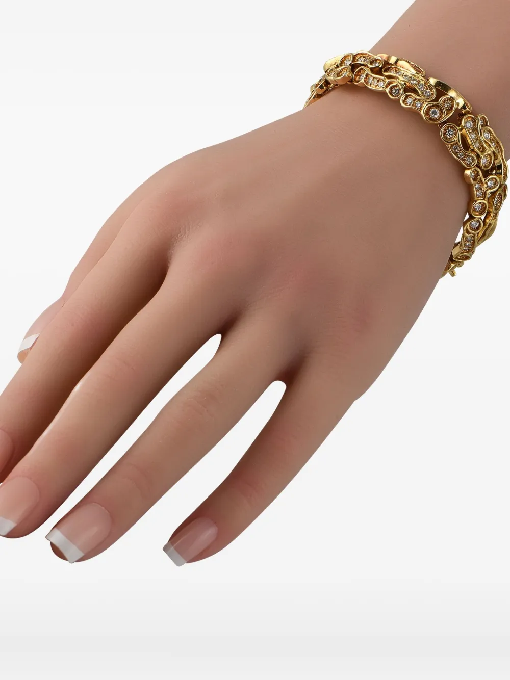 LB Exclusive 18K yellow gold diamond bracelet | Image 2