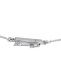 LB Exclusive platinum Art Deco sapphire and diamond necklace - Silver