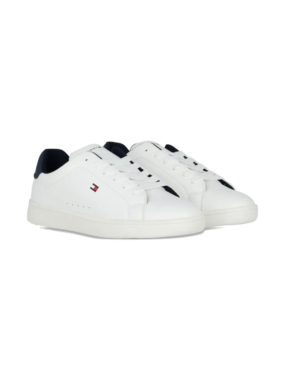 Tommy Hilfiger Junior logo-detail sneakers White
