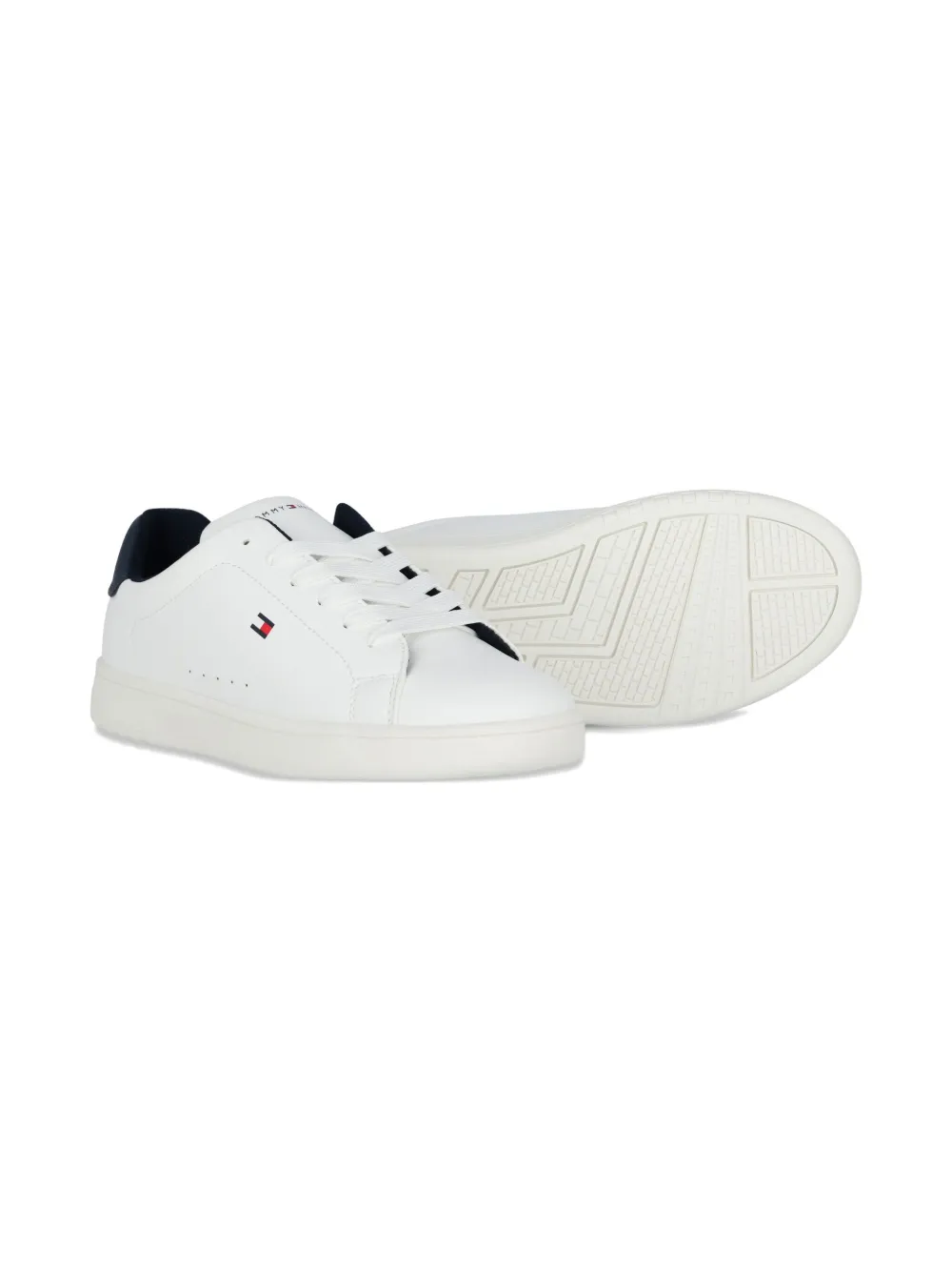 Tommy Hilfiger Junior logo-detail sneakers White