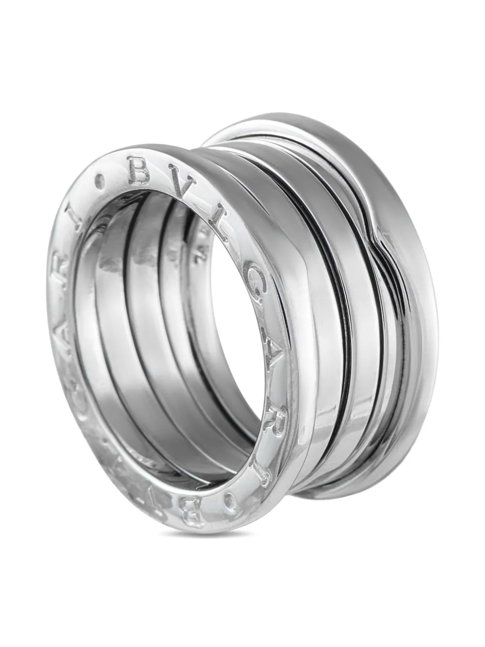 Bvlgari Pre-Owned 18K white gold B.zero1 three band ring | Image 2