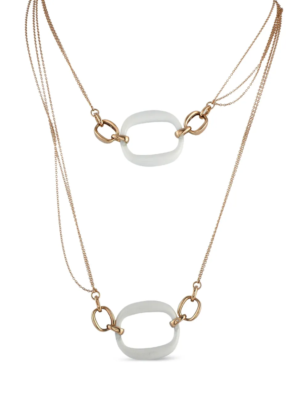 Damiani アゲート ネックレス 18Kローズゴールド - ピンク Damiani アゲート ネックレス 18Kローズゴールド - ピンク