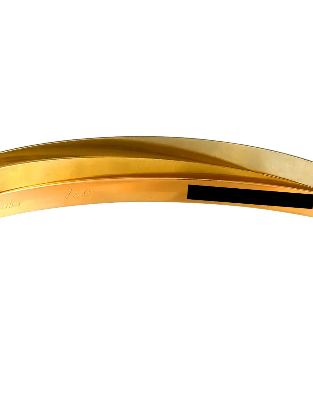 Cartier 18K gold Trinity bangle bracelet | Image 2
