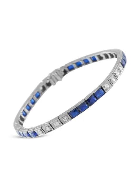 LB Exclusive pulsera de platino con diamantes