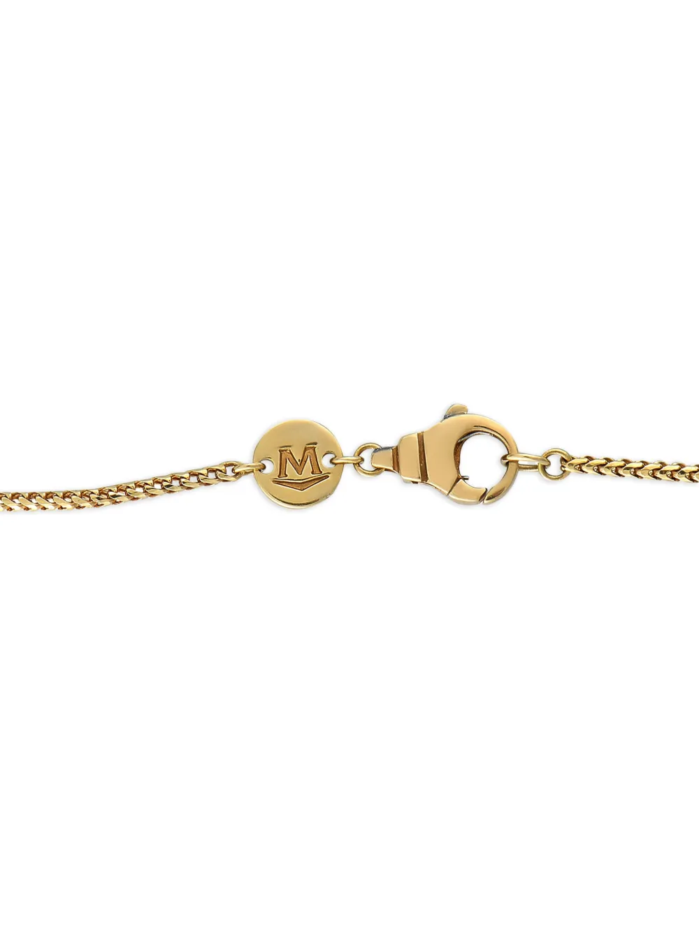 Pre-owned Movado 18k Yellow Gold Diamond Necklace