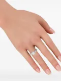 LB Exclusive platinum DoubleBand diamond ring - Silver
