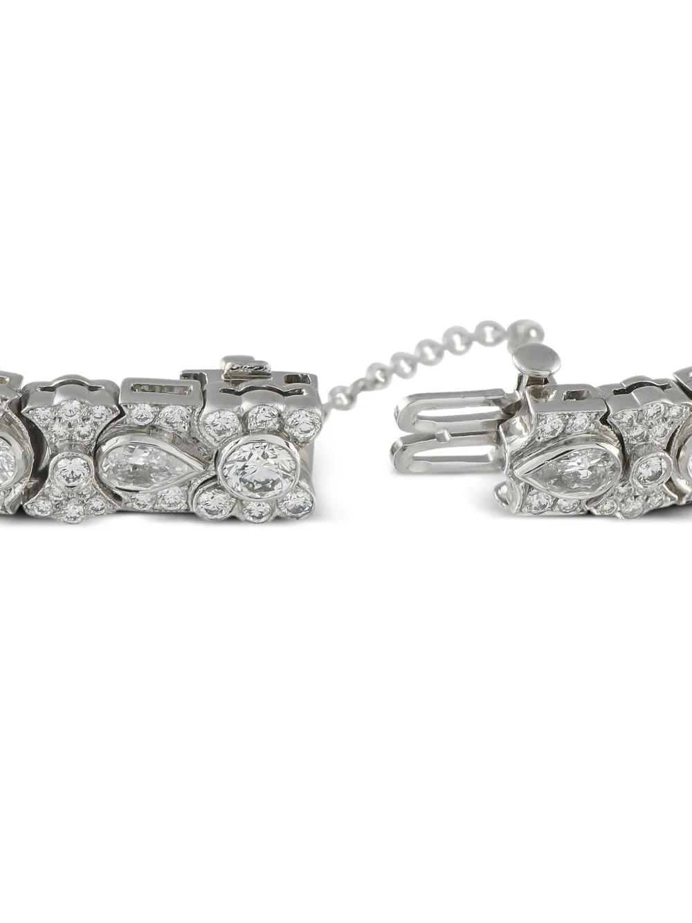 Tiffany & Co. platinum Art Deco diamond bracelet | Silver | Image 1