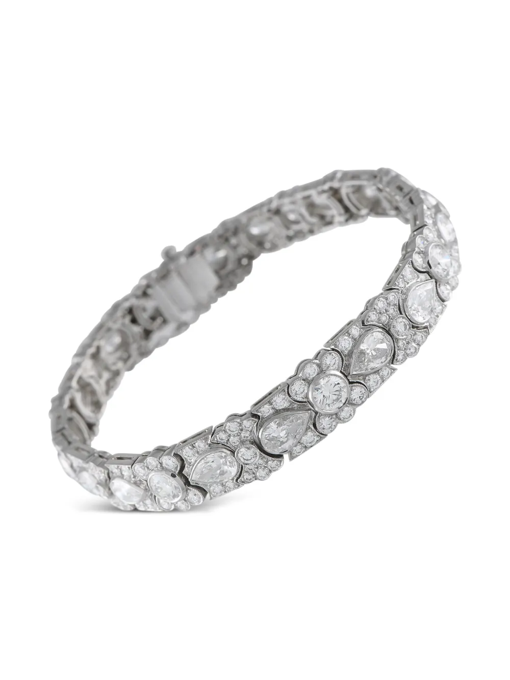 Platinum Art Deco Diamond Bracelet