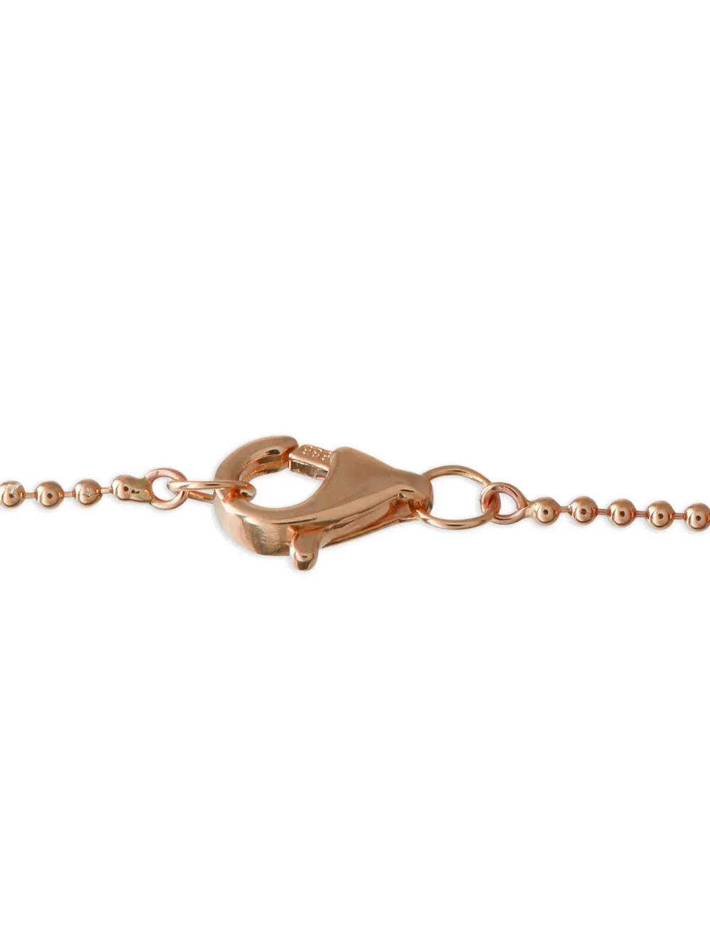 LB Exclusive 14K rose gold diamond pendant necklace | Image 2